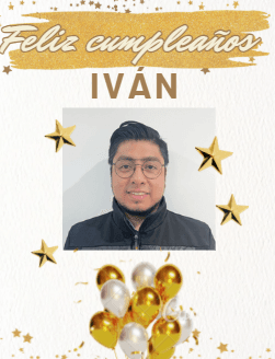 ¡Feliz cumpleaños Iván!