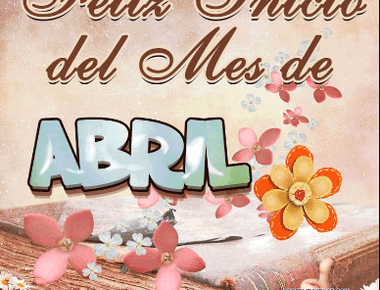CALENDARIO ABRIL!!