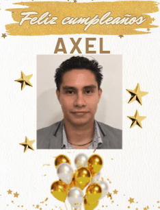 ¡Feliz cumpleaños Axel!