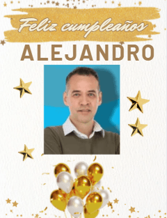 ¡Feliz cumpleaños Alejandro!