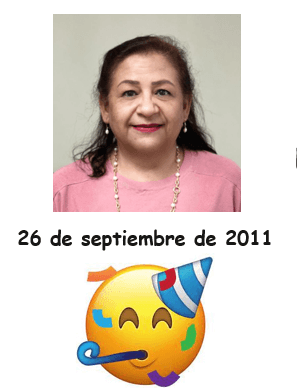 ¡Aniversario de Laura!