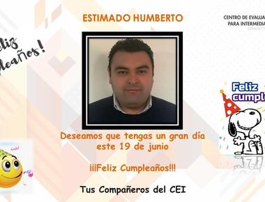 ¡Feliz Cumpleaños Humberto!