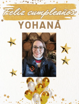 ¡Feliz Cumpleaños Yohana!