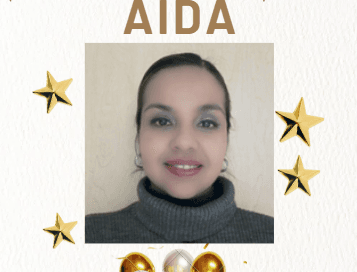 ¡Feliz cumpleaños Aida!