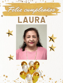 ¡Feliz cumpleaños Laura!