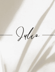 Calendario Julio 2026