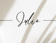 Calendario Julio 2026